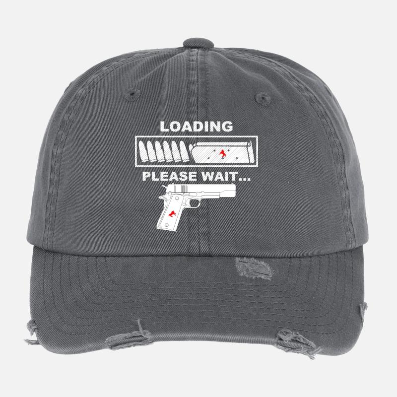 Waffenbesitzer, 9mm Flexfit Vintage Destroyed Cap