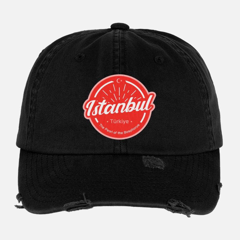 Istanbul Flexfit Vintage Destroyed Cap