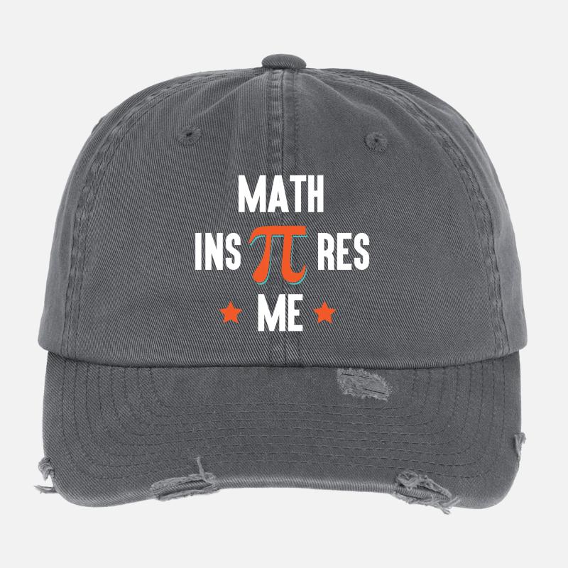 Pi Day - Mathe inspiriert mich Flexfit Vintage Destroyed Cap