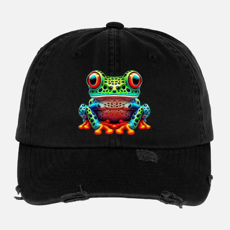 Frosch Flexfit Vintage Destroyed Cap