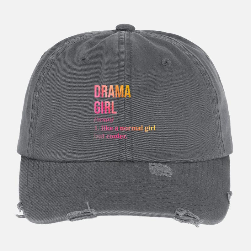 drame Casquette vintage effet usé Flexfit