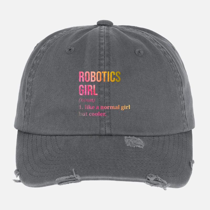 robot Casquette vintage effet usé Flexfit