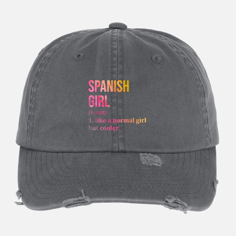 Spanien Flexfit Vintage Destroyed Cap
