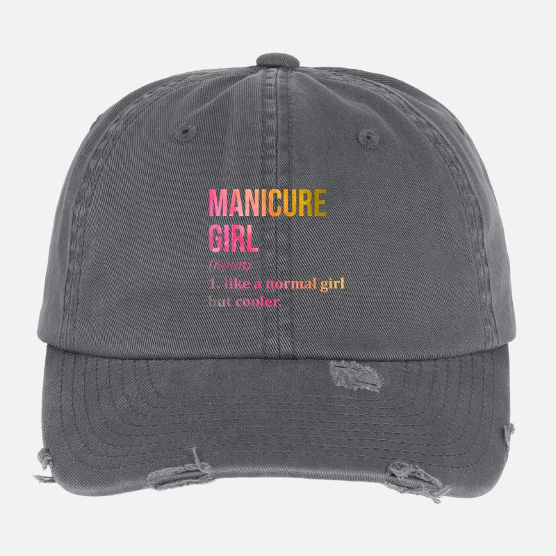 Manicure Flexfit Vintage Destroyed Cap