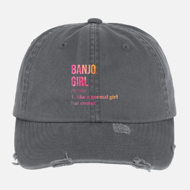 banjo Casquette vintage effet usé Flexfit