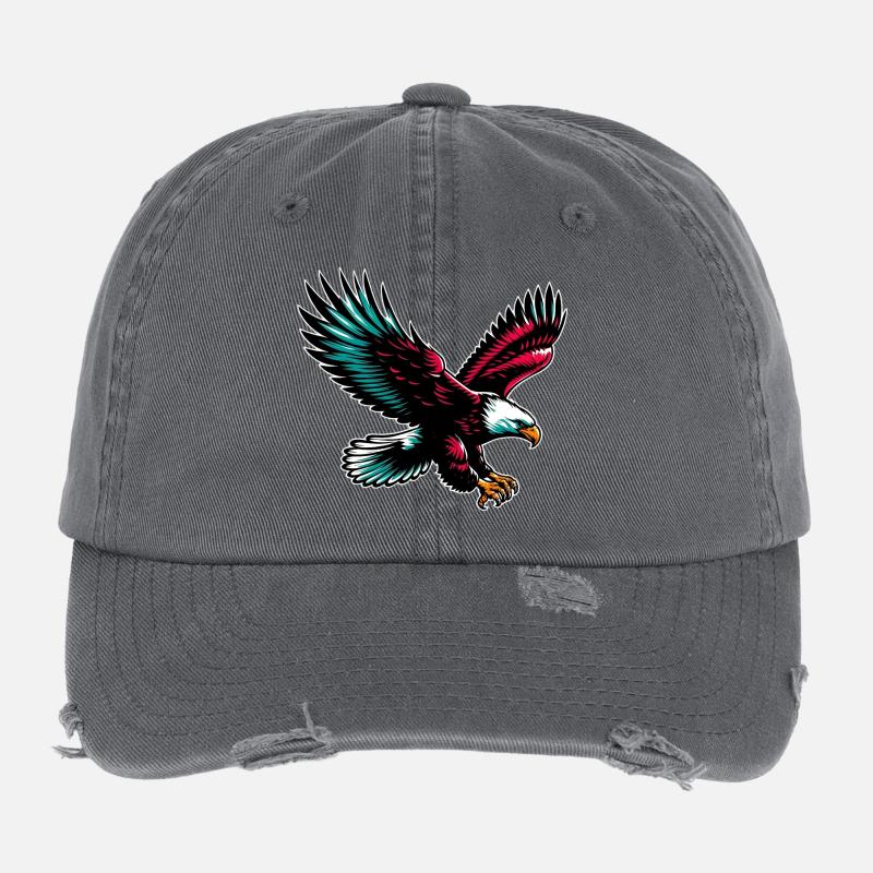 Aigle Casquette vintage effet usé Flexfit