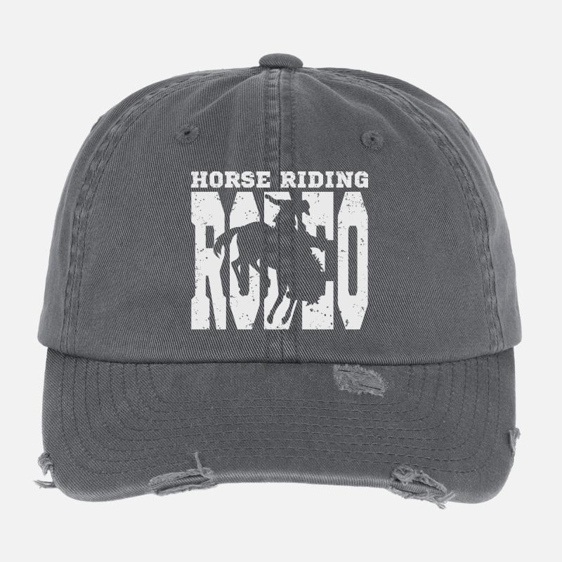Rodeo Reiter Flexfit Vintage Destroyed Cap