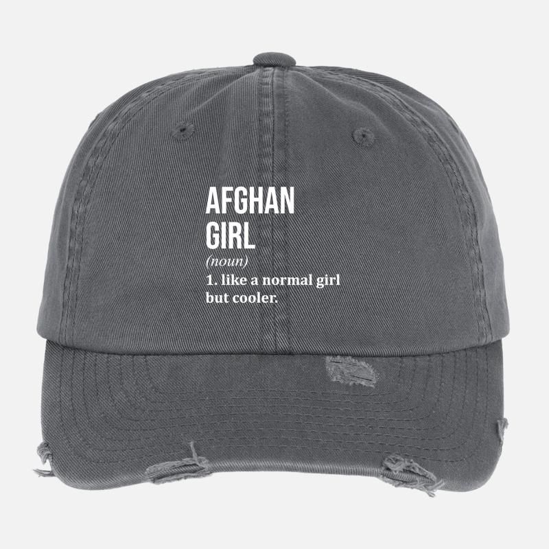 Afghanistan Flexfit Vintage Destroyed Cap