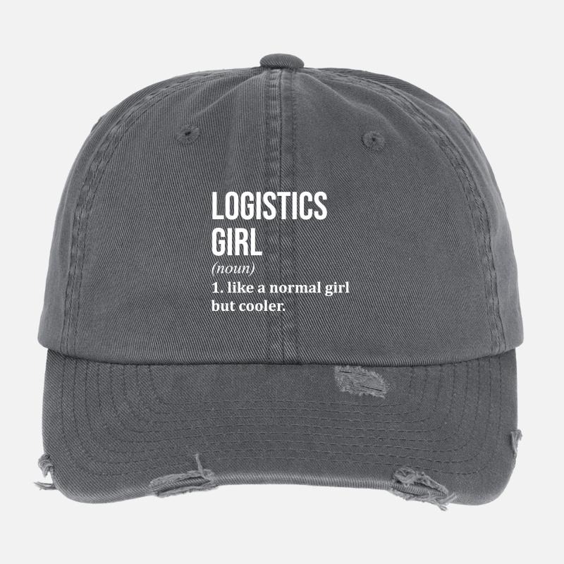 Logistics Flexfit Vintage Destroyed Cap