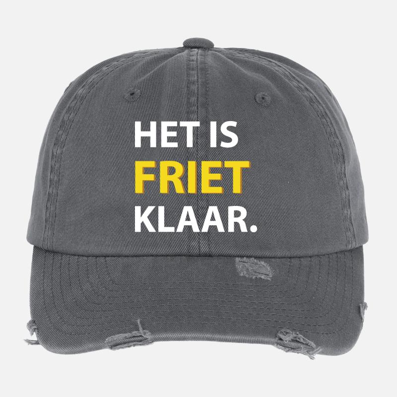 Ce sont des frites Casquette vintage effet usé Flexfit