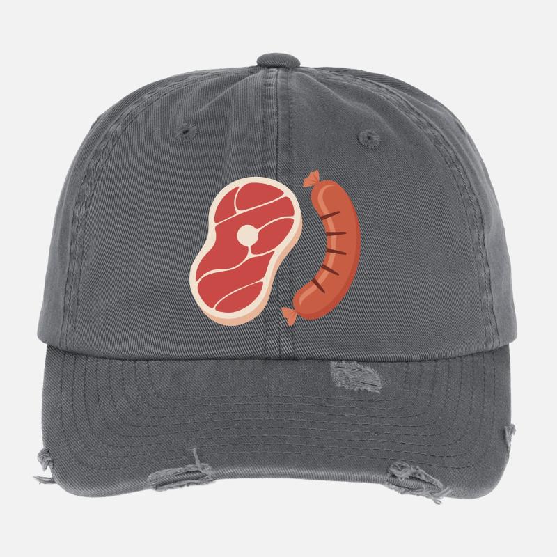 Grill Flexfit Vintage Destroyed Cap