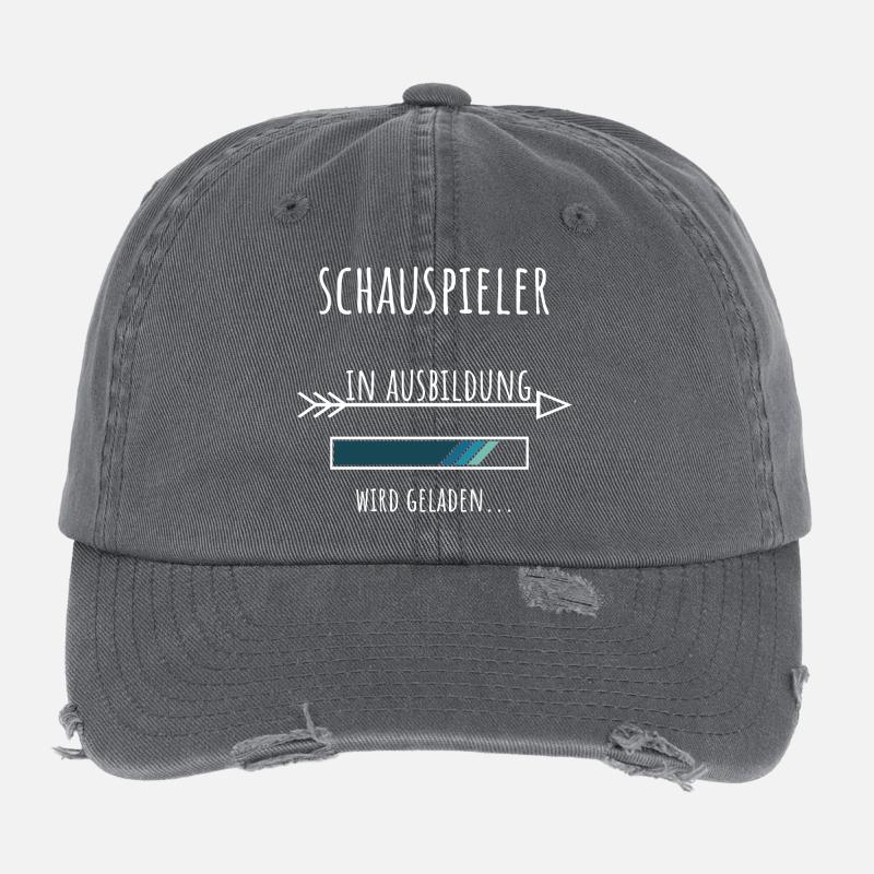Schauspiel Studium Beruf Ausbildung Schauspieler Flexfit Vintage Destroyed Cap