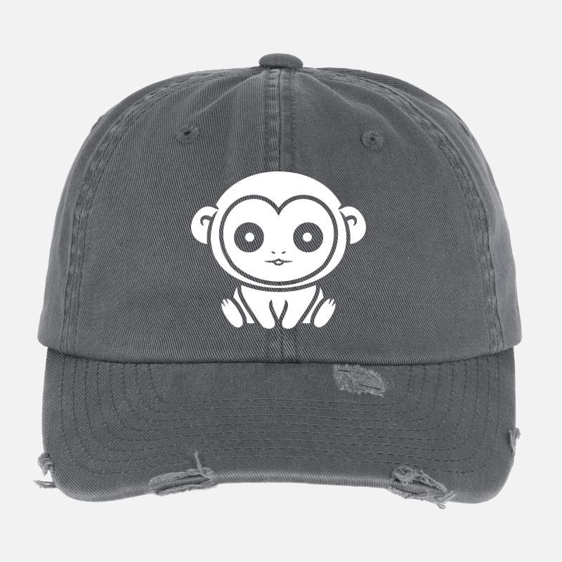 marmoset Flexfit Vintage Destroyed Cap