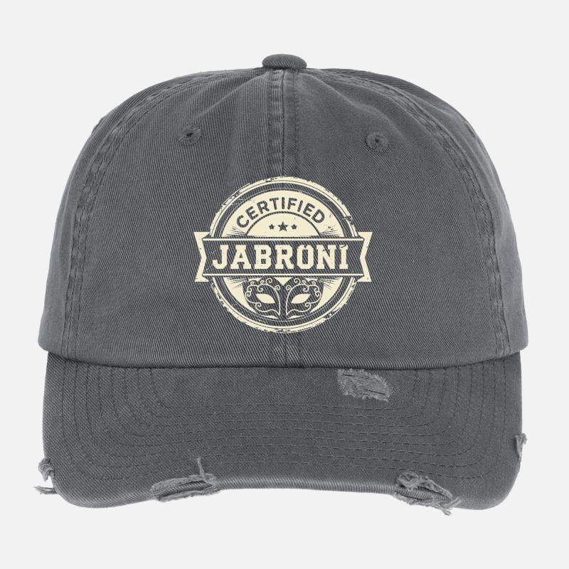 Jabroni certifié Casquette vintage effet usé Flexfit
