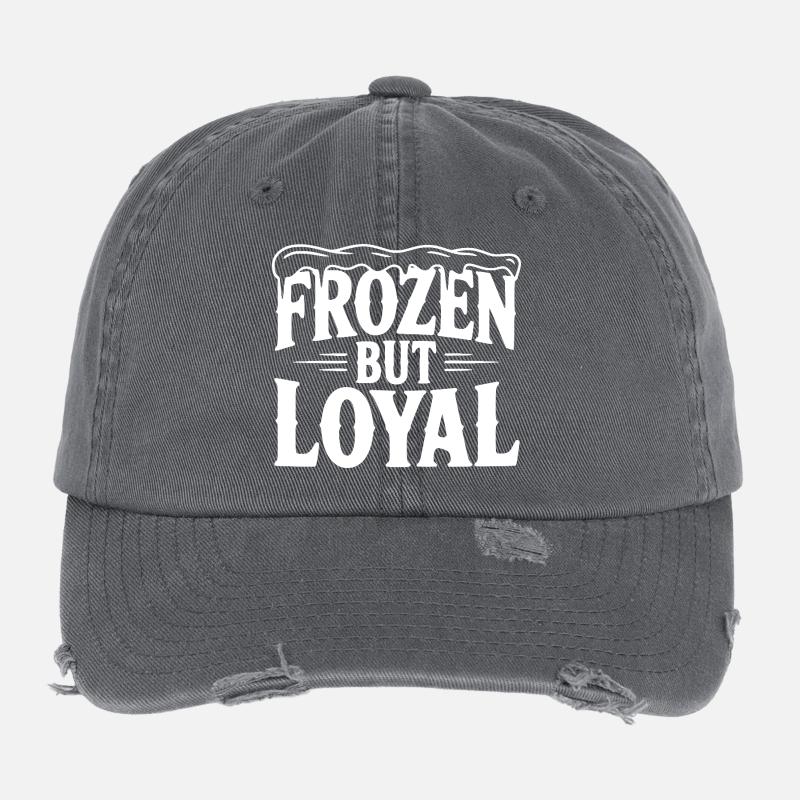 Eingefroren, aber loyal Flexfit Vintage Destroyed Cap