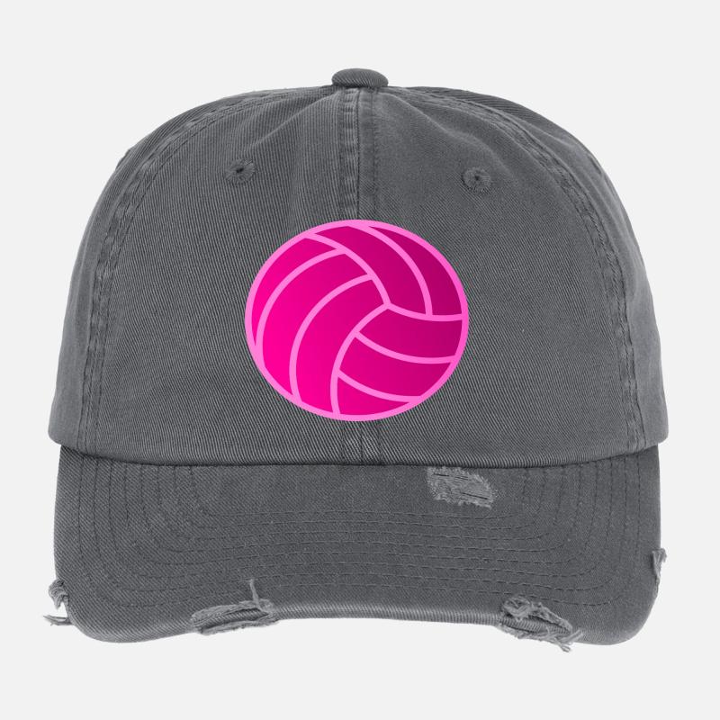 Pinker Volleyball Flexfit Vintage Destroyed Cap