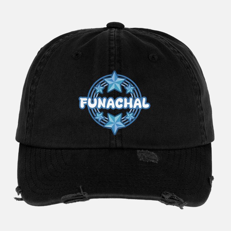 Funachal Sternenzauber Flexfit Vintage Destroyed Cap