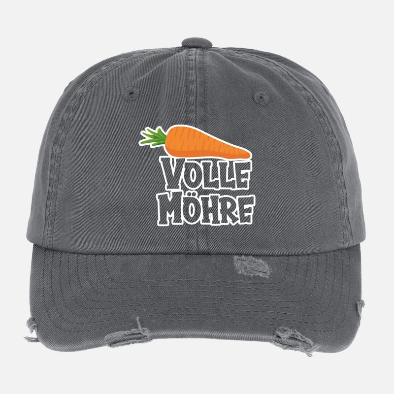 Volle Möhre Flexfit Vintage Destroyed Cap