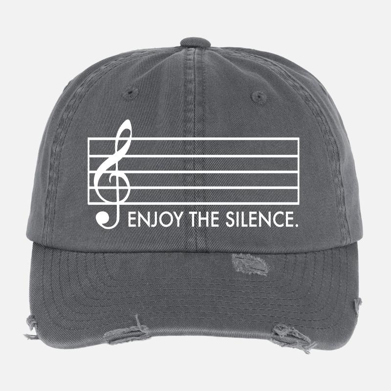 Enjoy the Silence Flexfit Vintage Destroyed Cap