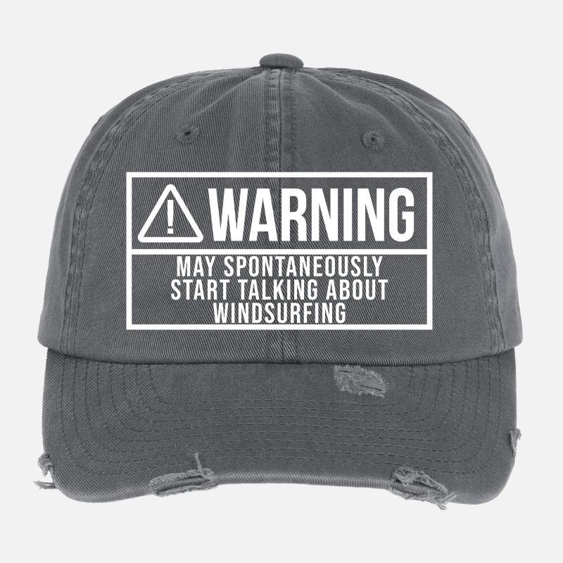 windsurfen Flexfit Vintage Destroyed Cap