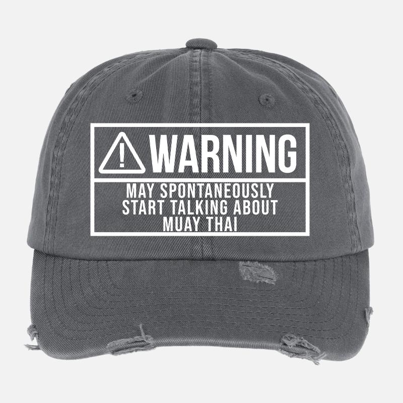 Muay Thaï Casquette vintage effet usé Flexfit