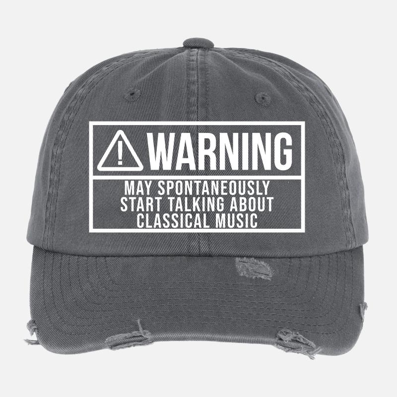 Classical Music Flexfit Vintage Destroyed Cap