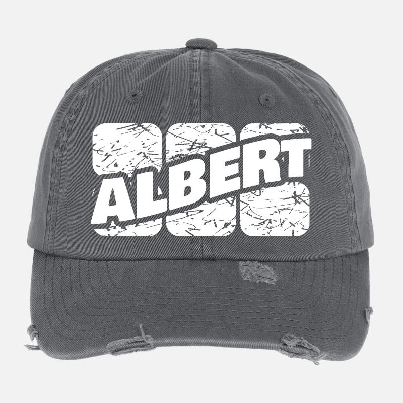Albert als Albert Flexfit Vintage Destroyed Cap