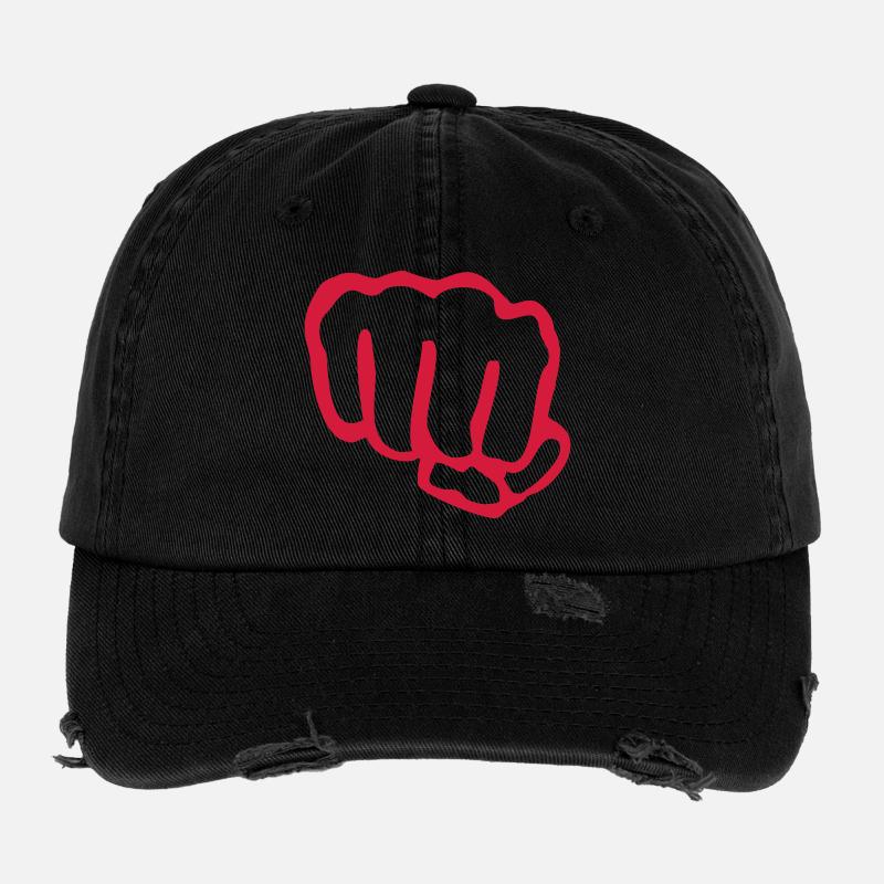 poing Casquette vintage effet usé Flexfit