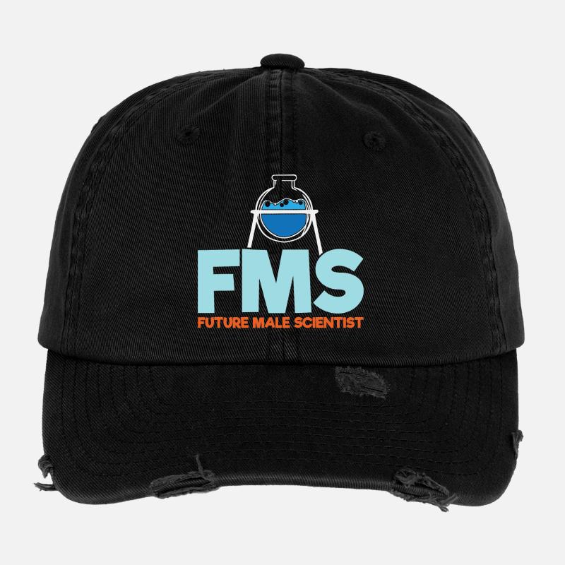 Futur scientifique masculin Casquette vintage effet usé Flexfit