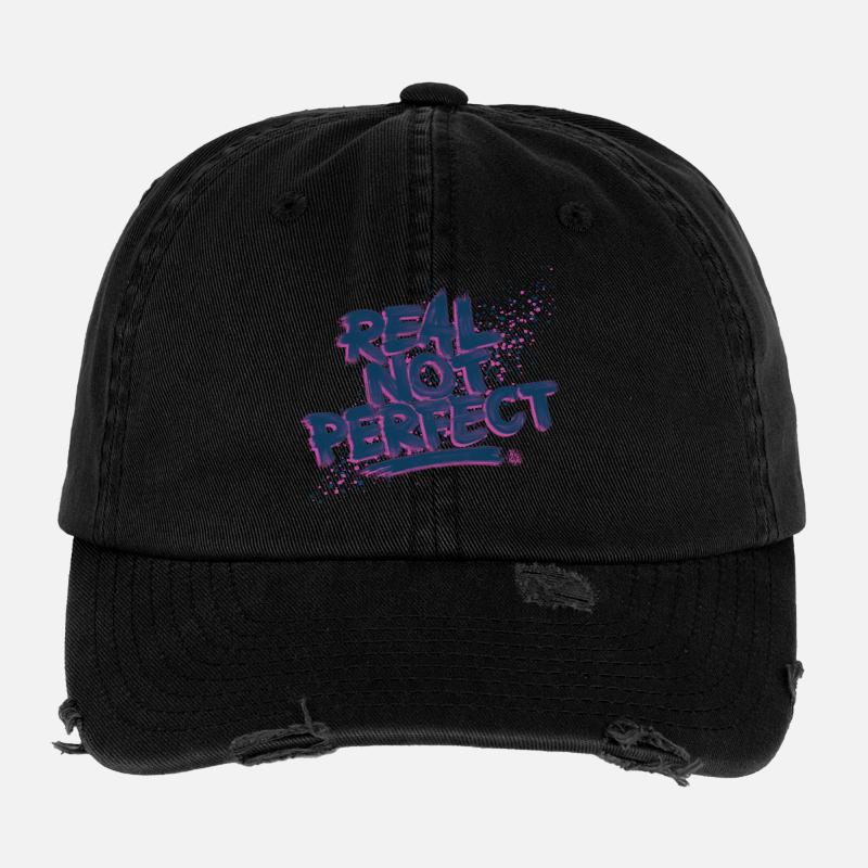 Real not perfect Casquette vintage effet usé Flexfit