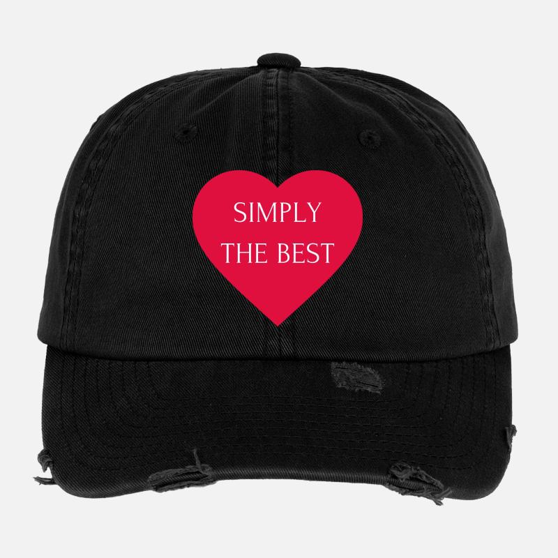Simply the Best Flexfit Vintage Destroyed Cap