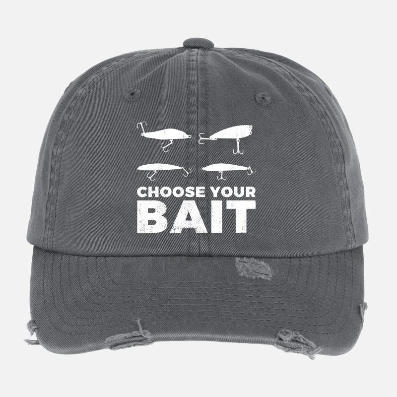 Choose your bait Flexfit Vintage Destroyed Cap