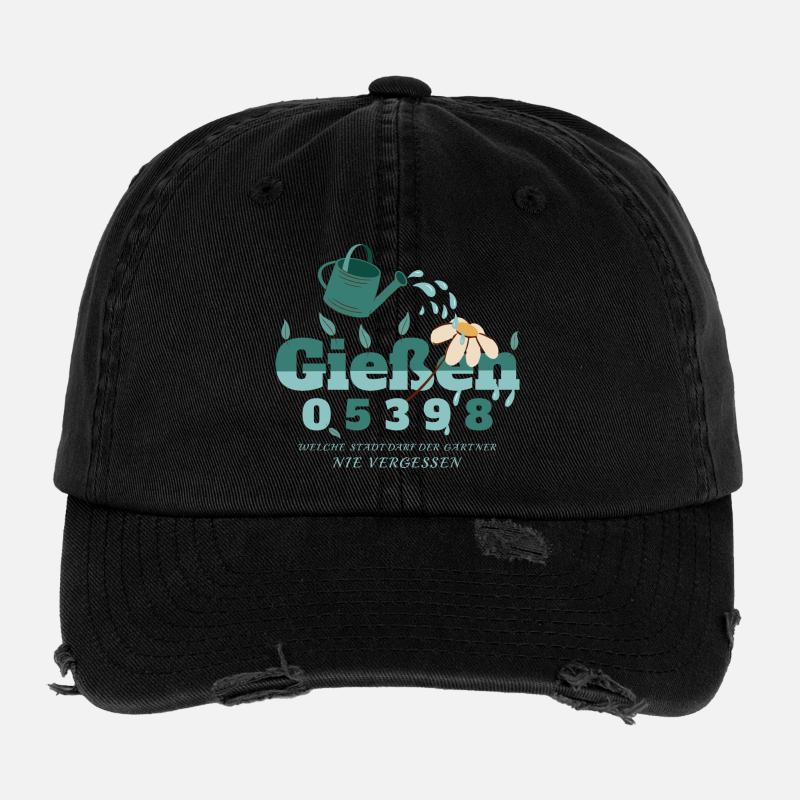 Gießen Hessen Flexfit Vintage Destroyed Cap