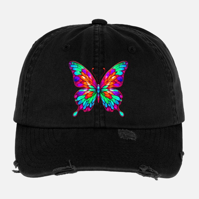 Schmetterling Flexfit Vintage Destroyed Cap