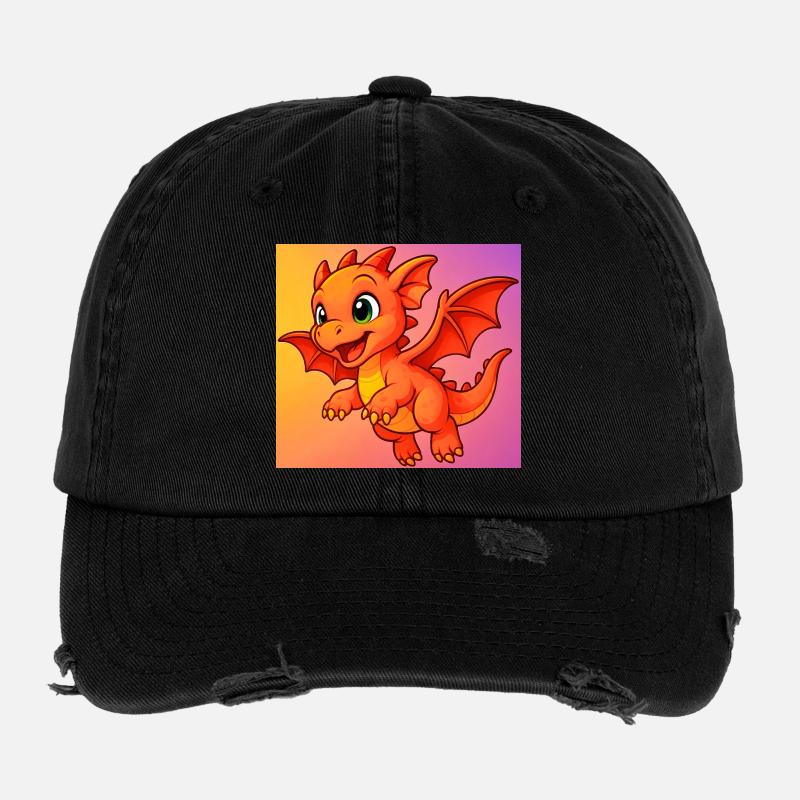 dragon Flexfit Vintage Destroyed Cap