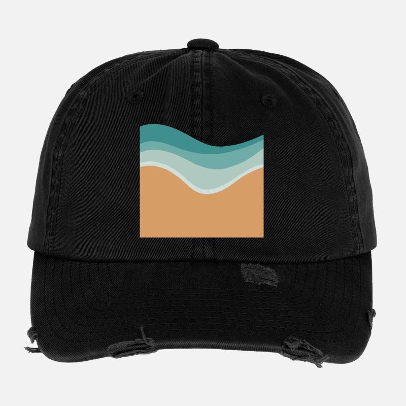 Minimal beach Flexfit Vintage Destroyed Cap