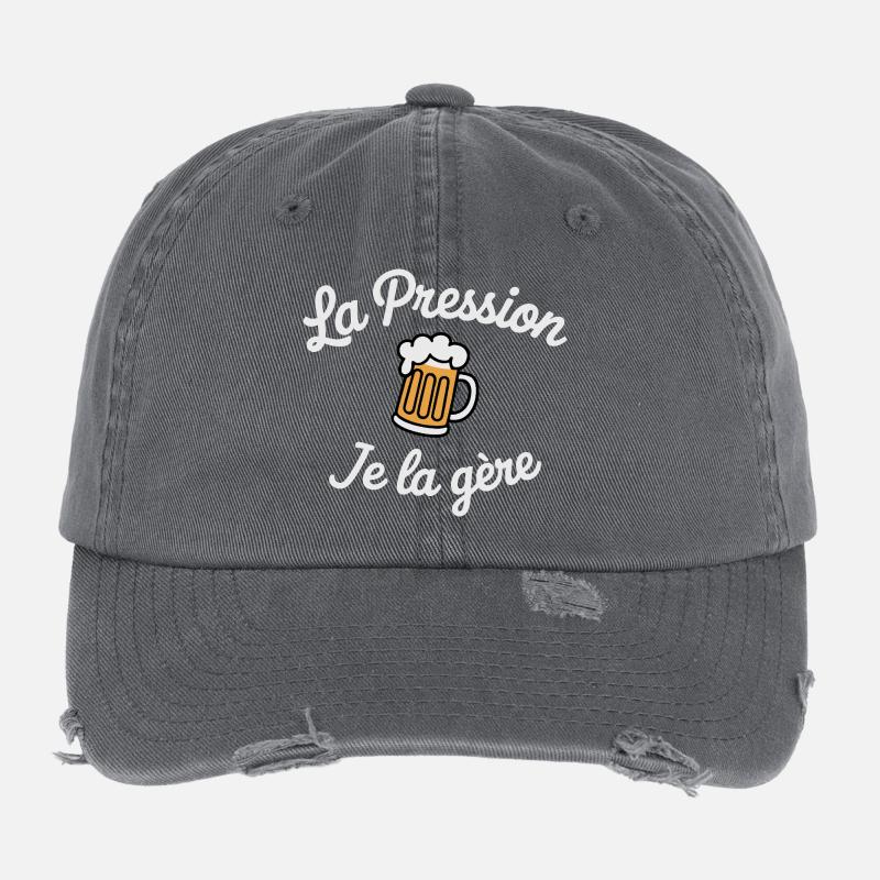 LAPRESSION1 Flexfit Vintage Destroyed Cap
