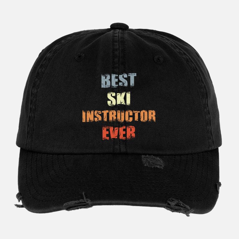Skitrainer Flexfit Vintage Destroyed Cap