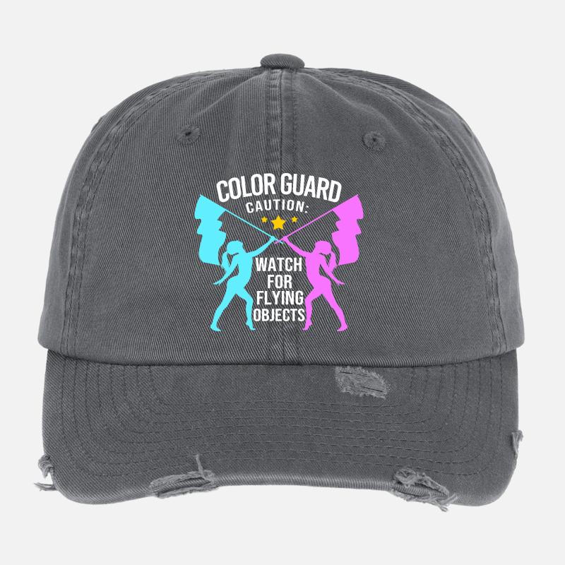 Carnival Flagwaving Flag-waving Carnival Flexfit Vintage Destroyed Cap