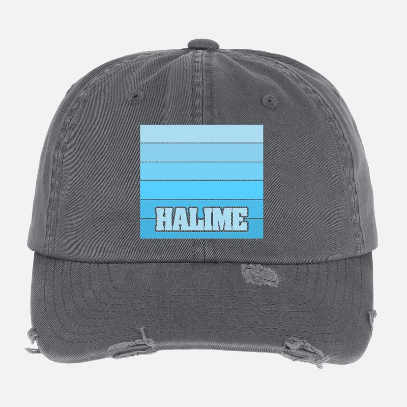 Halime als Maedchenname Flexfit Vintage Destroyed Cap