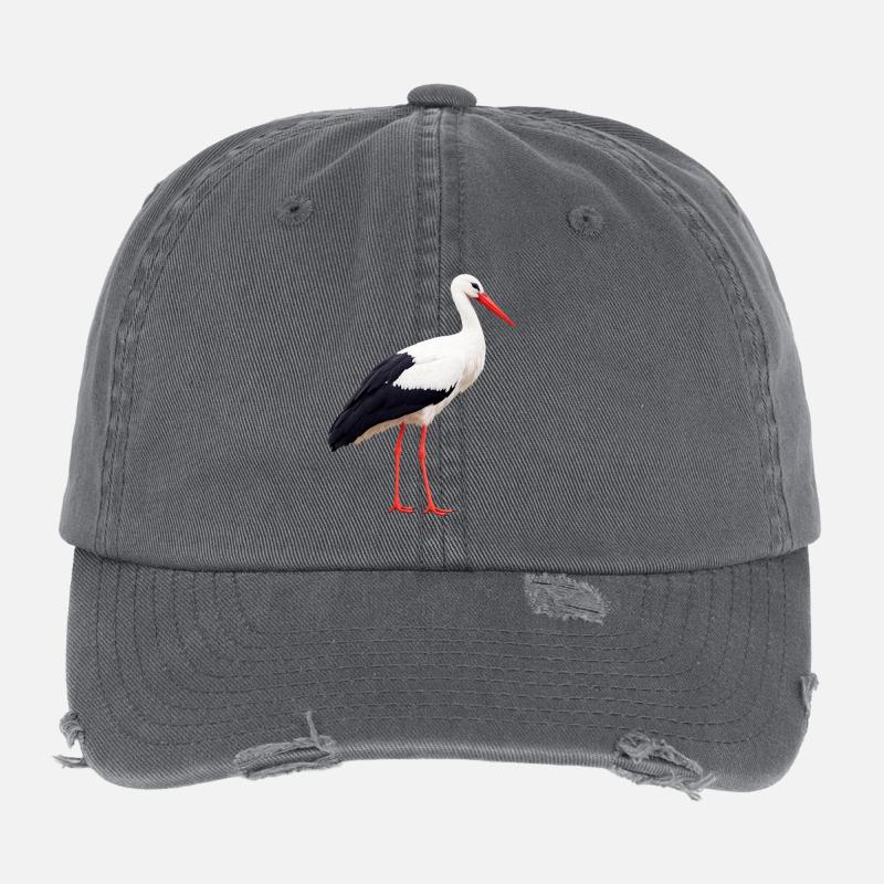 stork Flexfit Vintage Destroyed Cap