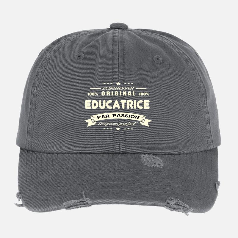 Educatrice Original Casquette vintage effet usé Flexfit