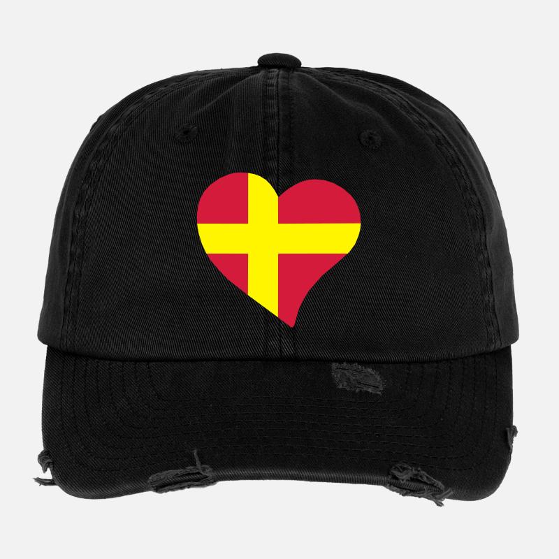  herz Flexfit Vintage Destroyed Cap