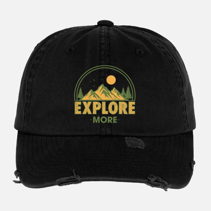 Explore More Flexfit Vintage Destroyed Cap