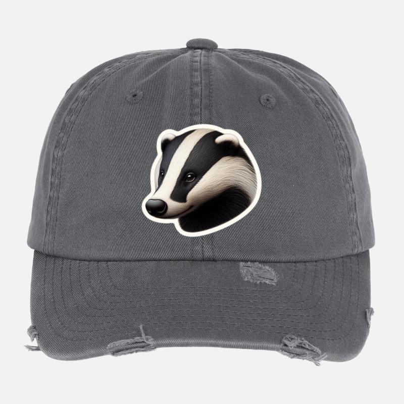 Dachs Flexfit Vintage Destroyed Cap