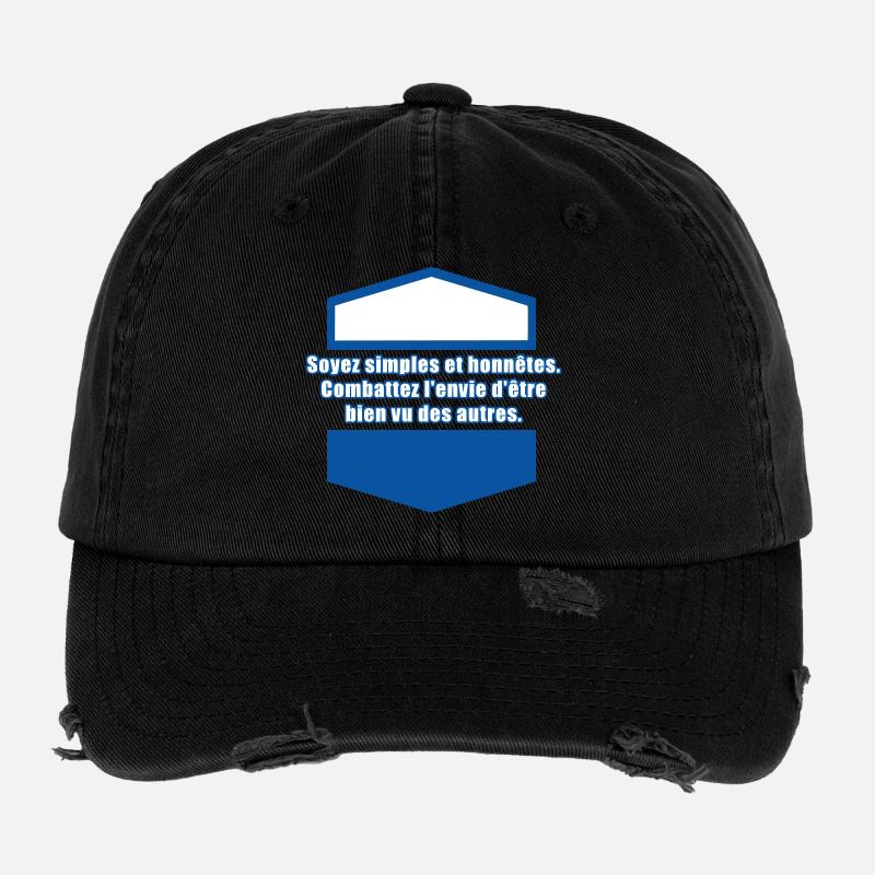 Be simple and honest Flexfit Vintage Destroyed Cap