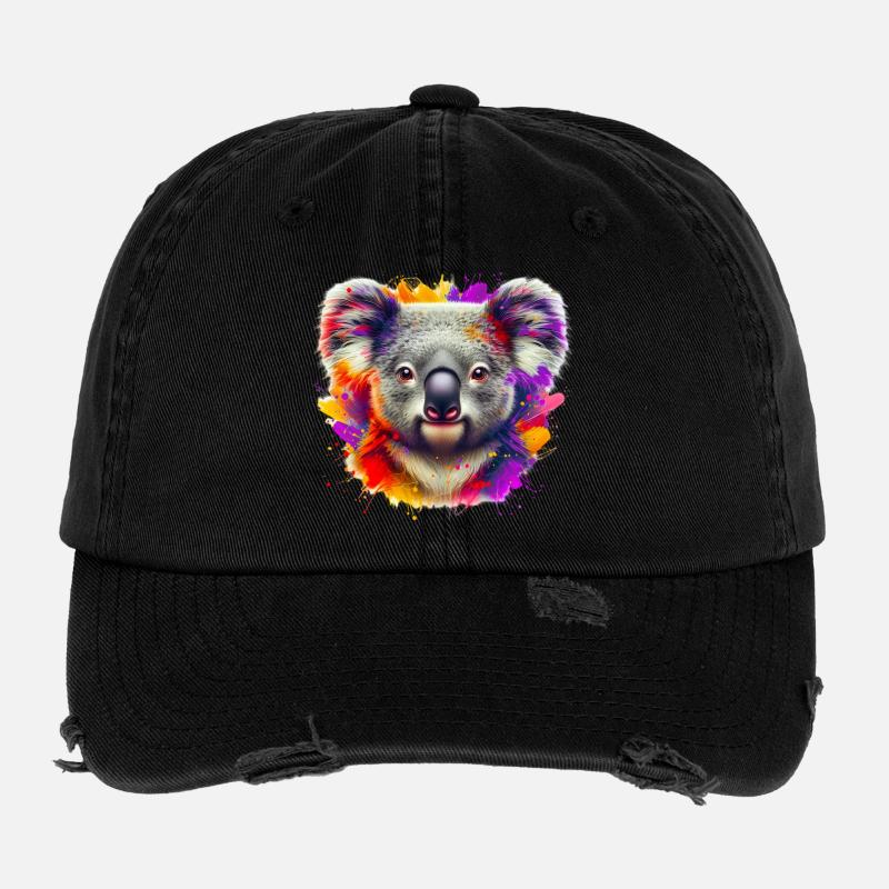 Koala Flexfit Vintage Destroyed Cap
