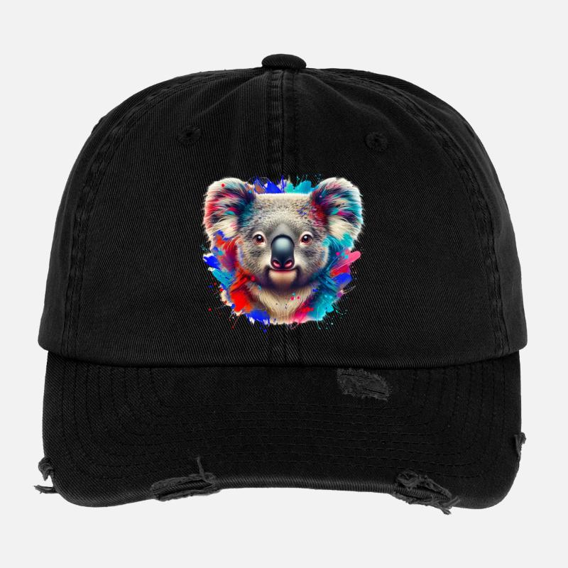 Koala Flexfit Vintage Destroyed Cap
