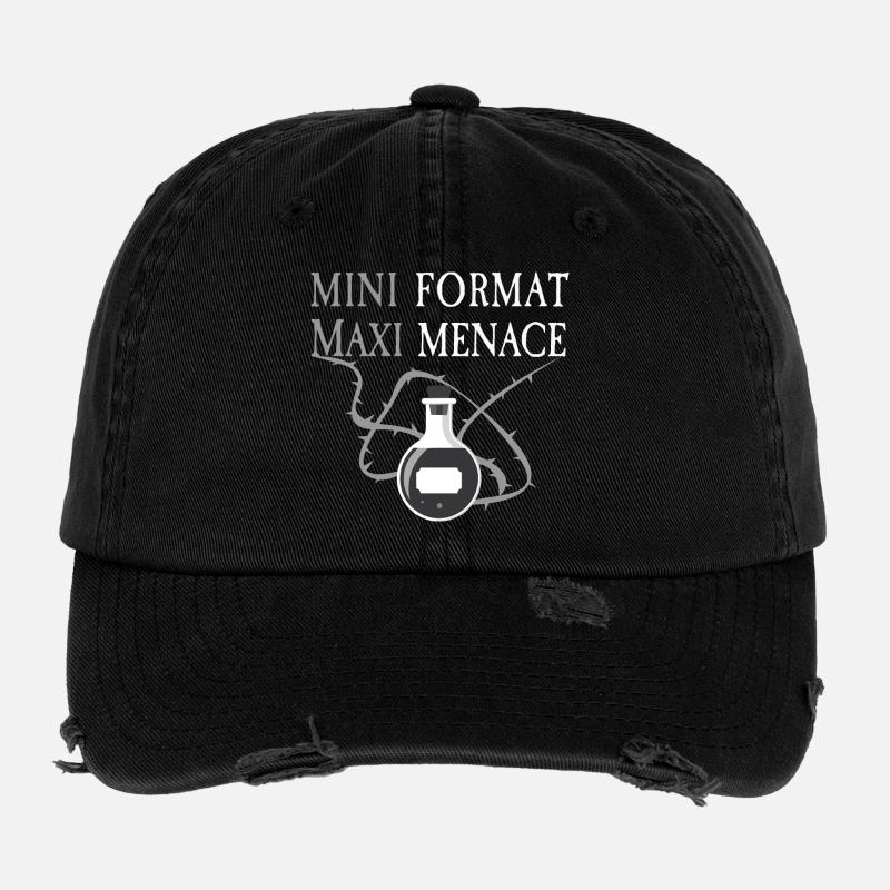 Small size, big threat Flexfit Vintage Destroyed Cap