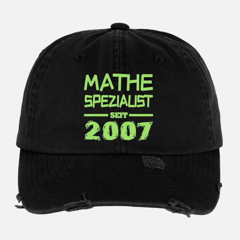 Mathespezialist 2007 Flexfit Vintage Destroyed Cap